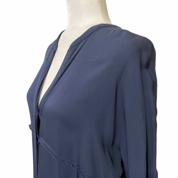 JAMES PERSE Tunic Shirt Dress XSmall Size 0 Blue Viscose blend Material - Picture 7 of 14